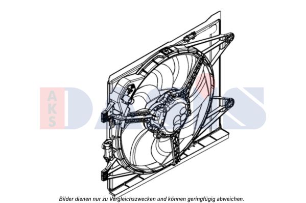 AKS DASIS Ventilaator,mootorijahutus 088146N